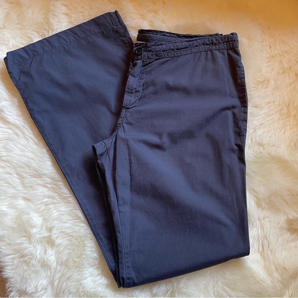 James Perse Lightweight Cotton Utility Pant in Blue - 27